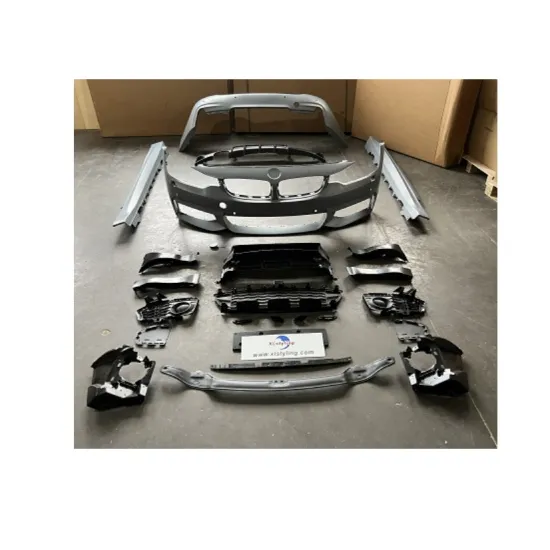 BMW 4 Series F32 MT Style PP Body Kit: Front Rear Bumper Side Skirts Conversion Facelift
