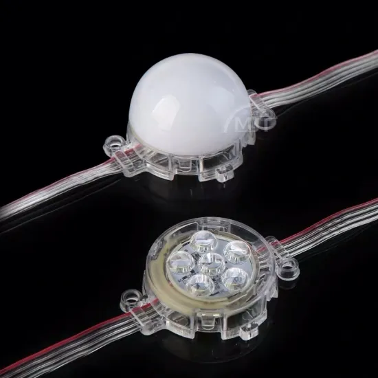 Outdoor IP67 WS2811 SMD 9mm 0.2W 12V Pixel LED Light for Factory