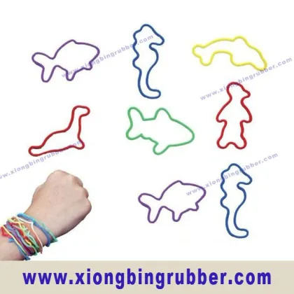 Animal silicone rubber band