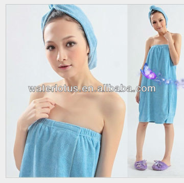 70x140cm microfiber plain ladies bath skirt beach towel