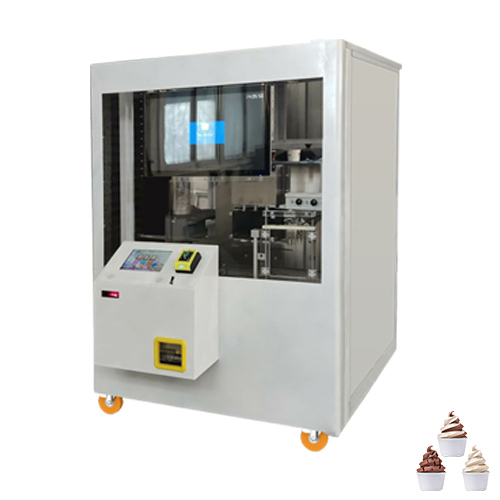 Coin Operated Ice Cream Vending Machine, High Quality Coin Operated Ice