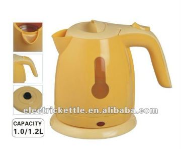 cute rotary style plastic electric kettle