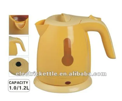 cute rotary style plastic electric kettle