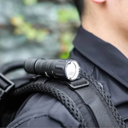 Tactical Ta20 Waterproof Rechargeable Flashlight - EDC Self Defense Flashlight