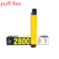 E-cigarette different ftruit flavor Puff Flex 2800 puffs