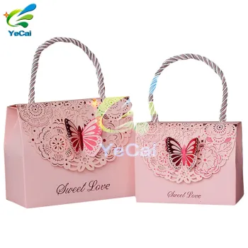 Design your own wholesale products paper packaging bag, raw materials christmas paper bag