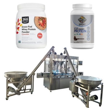 High Precision WB-FX2 Multi-functional Protein Powder and Milk Bottle Filling and Capping Machine