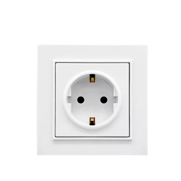 Schuko Wall Socket with Shutter with Hanger
