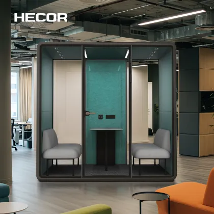 Acoustic Meeting Pods for Busy Offices