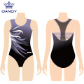 sublimated လက်ပြတ်လေ့ကျင့်ရေး Leotards