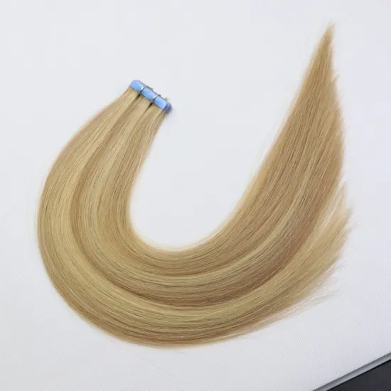 Virgin Wholesale Bundles Natural Curly Human Tape In Skin Weft Brazilian Remy Hair Extensions Double Drawn Brazilian Hair Tapes
