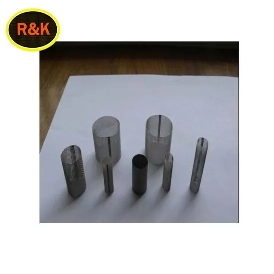 Stainless Steel Filter Mesh Tube Casing For Iron Exchange