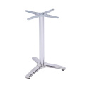 base de mesa de aluminio de metal D600XH720 mm SS 201 Roma Base de mesa de tres pies