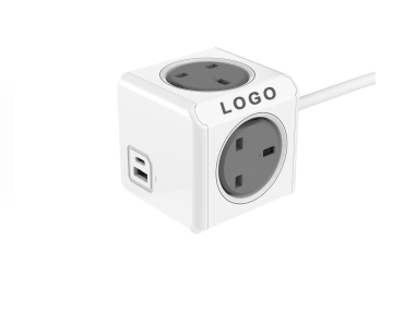 Hot Sale Extension Socket: Multi Plug Cube Power Strip med USB Fast Charge