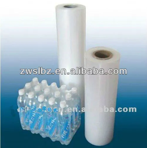 PE shrink film for wrapping with different size