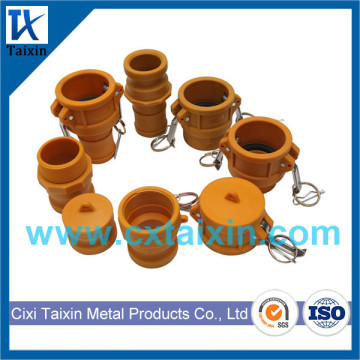 Nylon camlock coupling Type A B C D E F DC DP