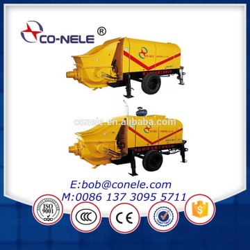 Diesel trailer concrete pump