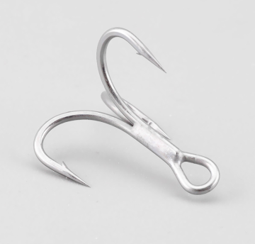 Wholesale Bulk Nice Price 6066 3X Fishing Treble Hooks for Saltwater