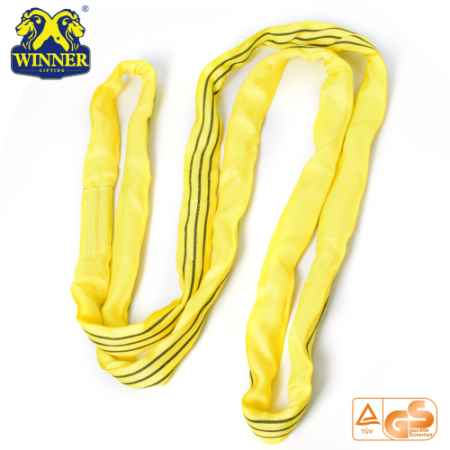 Standard Color Code Soft Round Webbing 3 Ton Lifting Sling, High ...