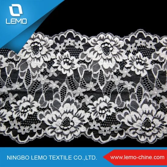 Wholesale Good Quality Embroidery Elastic Lace Trim