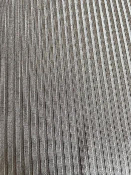 shining rib polyester fabric
