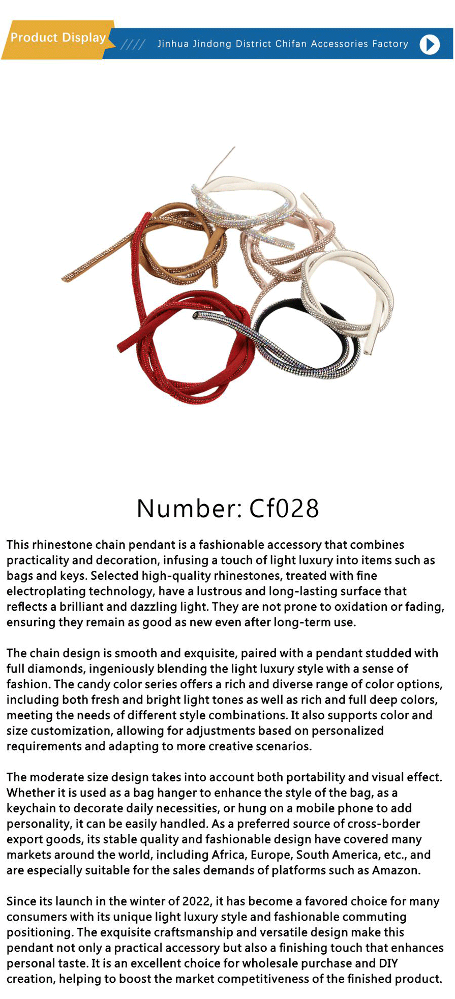 Shoe accessories-xiangqing1-CF028
