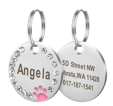 Stainless Steel Pet ID Tags