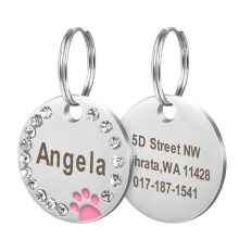 Stainless Steel Pet ID Tags