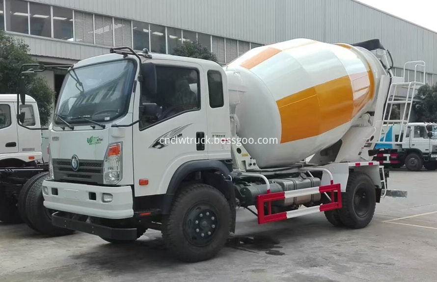 concrete transport truck