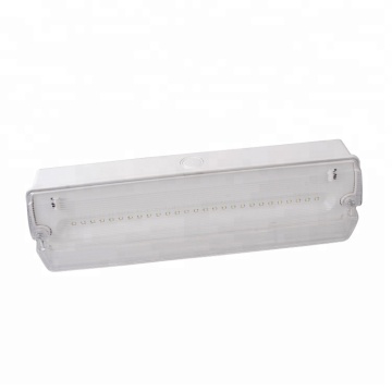 Type mince imperméable IP65 Lumière d'urgence rechargeable