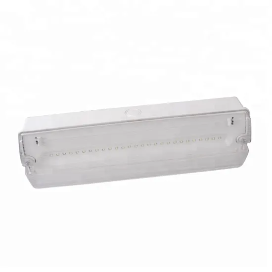 SLIM Waterproof IP65 Emergency Light - Rechargeable Solution