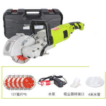 strobe cutters on concrete wall chaser machine one-time cutting machine high-power dust-free hydropower project installation wal