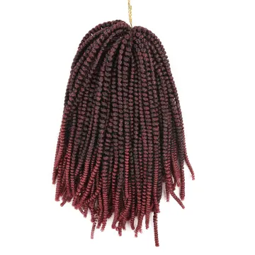 Hot Selling  Nubian Twist Crochet Braids 8 inch 50 strands/pack  Synthetic curly Crochet Hair Extension For African Braids