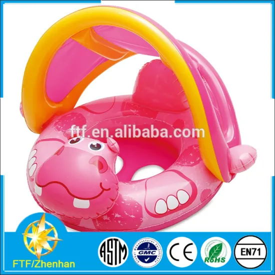 2015 Custom Most Popular Lovely Hot Sale High Quality Cheap PVC Inflatable Lovely car Baby Seat Float