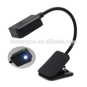 Portable Mini flexible Clip On book reading light