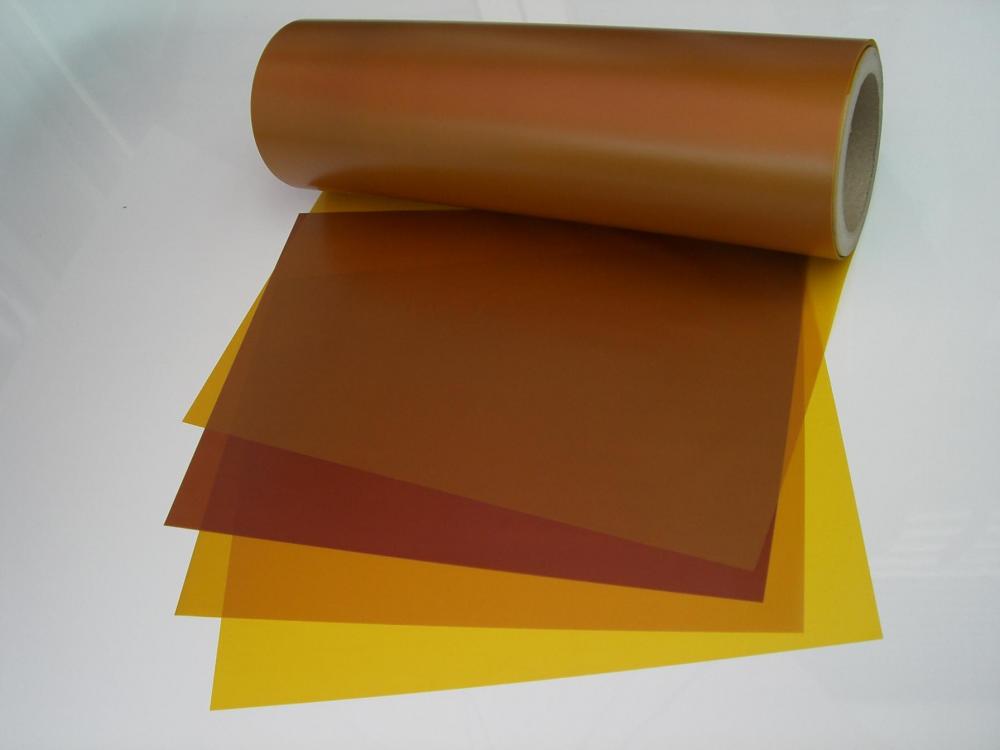 Suhu Tinggi Gold Polyimide Film untuk Pita Kapton