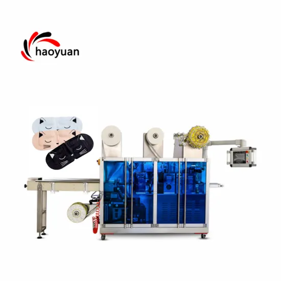 HY-220 Haoyuan Automatic Steam Eye Mask Packing Machine