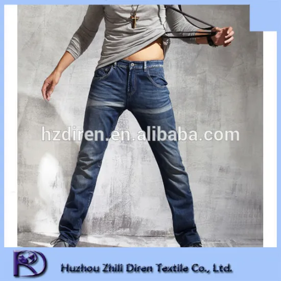 100% cotton/ CVC/ Spandex cotton twill denim fabric for jeans
