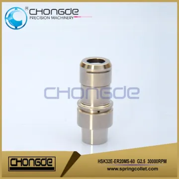 High speed G2.5 30000rpm HSK32E-ER20MS-60L