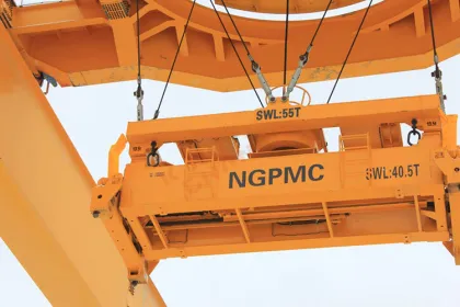 ZPMC Railway Station Gantry Crane for 20 Feet Container Lifting