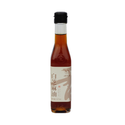 Sanfeng 227 ml d&#39;huile de sésame blanc pur