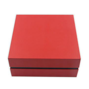 Customize design wonderful brand red shipping box