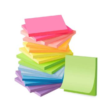 Notas adhesivas de papel personalizado al por mayor y almohadillas de memo de Kraft para escuelas