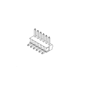 2,50mm Pitch 180 ° Series Connector Series AW2504RA-XP