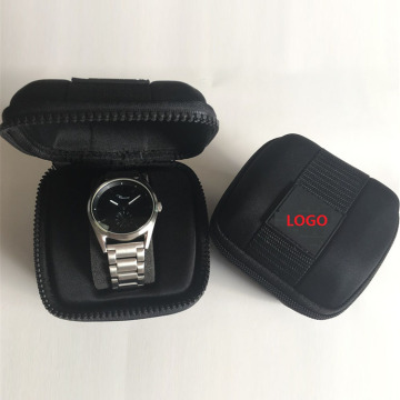 EVA Scratchproof Watch Case with Zipper for On-the-go Protection