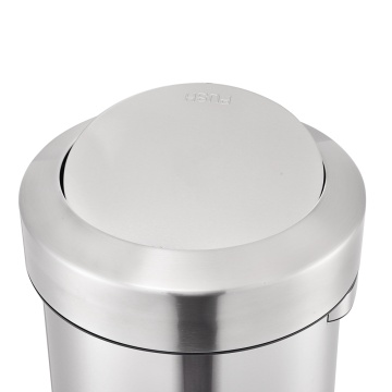 Round shape Touch Convex Top Trash can
