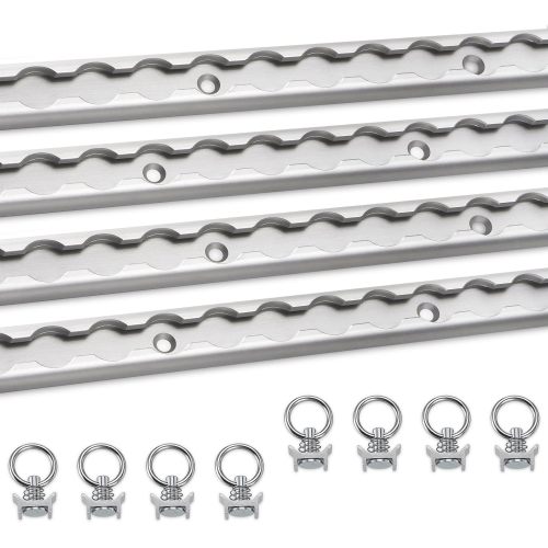 Tek Saplama Bağlantılı Alüminyum L Ray Rayı