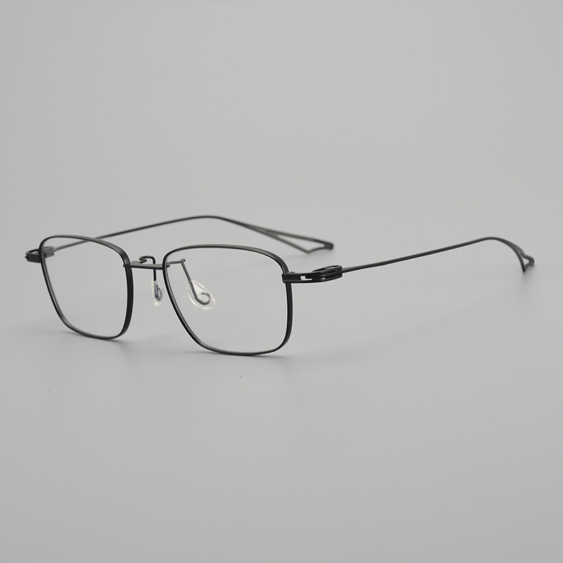 Square Ultra-Light Titanium Eyeglasses Frame
