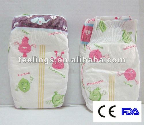 Clothlike 3D Leak Prevention Channel Disposable Magic Tape baby diaper