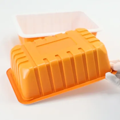 Deep Chicken Meat Cheese Plastic Tray